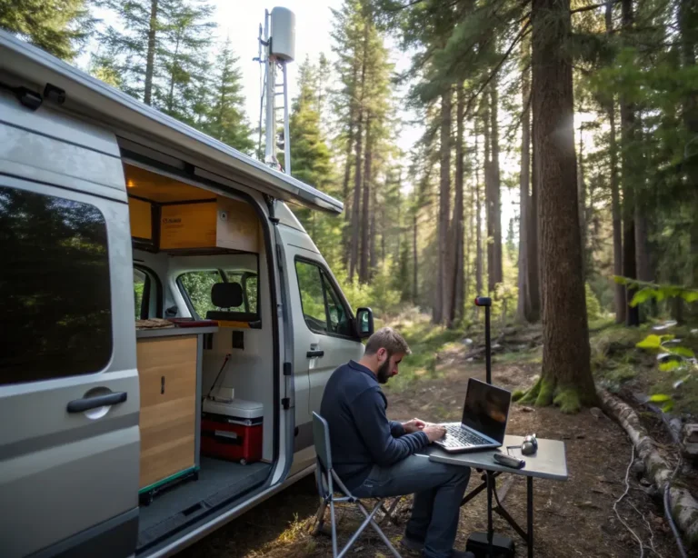Jak korzystać z internetu mobilnego w kamperze lub na biwaku